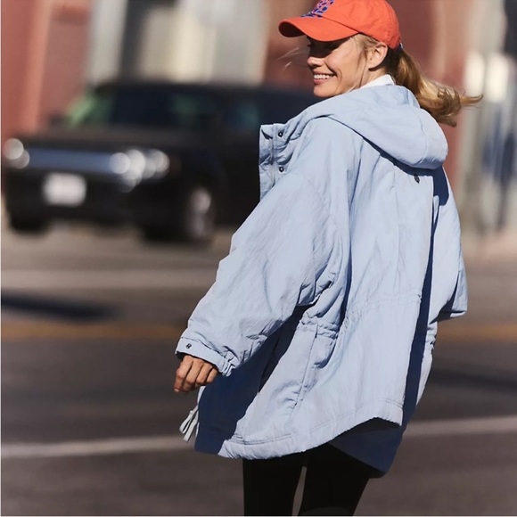 NWOT Free People Billie Boxy Lightweight Insulated Jacket M L Transitional Casua - Picture 4 of 13